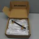 Redunest Cabinet Pulls Matte Black and Gold Cabinet Handles, 3 Inch Kitchen Door Cupboard Wardrobe Drawer Handles, Cabinet Hardware Bar Drawer Pulls, 76mm Hole Centers