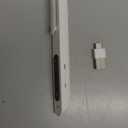 DinoFire Wireless Presentation Remote with Air Mouse White, RF 2.4GZ Rechargeable USB C Slide Clicker for Powerpoint Presentations for Laptop/Computer/MAC