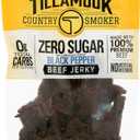 Tillamook Country Smoker Keto Friendly Zero Sugar Beef Jerky, Black Pepper, 6.5 Ounce (EXP 03/02/27)
