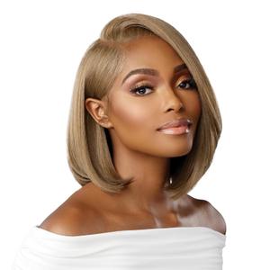 Sensationnel Bare Lace 13X6 Wigs - Unit 3 Lacefrontal Glueless Synthetic 180 Degree Preplucked Hairline (Light Ash Brown)