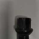 M14x1.5mm Ball Seat Wheel Lug Bolt for Volkswagen 19mm Hex 60mm Shank Length Sturdy | Extended Bolts Black 10 Pcs