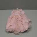 IMEKIS Toddler Baby Girl Birthday Princess Dress Shiny Confetti Boho Rainbow Cake Smash Photo Shoot Outfit for 1-6T (18-24 Months, Pink Posy)