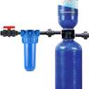 Aquasana Rhino Whole House Water Filter System Installation Kit with 3/4" Fittings and 10" Pre-Filter