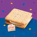 Annie's Organic B-Day Cake Graham Sandwich Cookies, Birthday Cake Flavored Creme, 12 Cookies, 8 oz (EXP 01/12/26)
