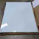 Magnetic Dry Erase Board - Frameless Glass White Board 48 x 36 Inches, Wall Mounted for Office, Home & School