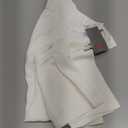 FUNYYZO Wide Leg Pants Women's High Elastic Waisted in The Back Business Work Trousers Long Straight Suit Pants (Medium, Beige)