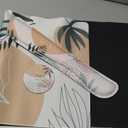 Keyboard Mouse Pad Set, Extended Mouse Pad+Keyboard Wrist Rest Support, Memory Foam Ergonomic Easy Typing, 4Pcs (35.415.7 in) Desk Pad Set for Home Office Study Game - Minimalist