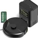 iRobot Roomba 105 Vac Robot Vacuum with AutoEmpty Dock - Self-Empties for 75 Days, Easy to use, Intense Power-Lifting Suction, LiDAR Navigation, Multi-Surface Cleaning, Cleans in Neat Rows