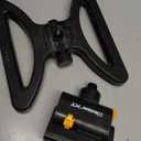 Melnor 65131AMZ MiniMax Turbo Oscillator Sprinkler, 4000 sq. ft., 4-Way Adjustable, Quick Connect Bundle, Black, Yellow