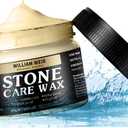 Marble Polishing Wax - 80g Stone Care Wax, Granite Polish & Cleaner | Eco-Friendly Stone Polishing Sealant, Marble Deep Cleaner & Maintenance Wax for Ceramic Tiles for Kitchen and Bathroom Surfaces