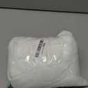 youleyar Solid Sheer Rod Pocket Curtain Voile Draperies 2 Panels White Beige Black Grey Coffee 38 Inch Width 63 Inch Long 1 Pair for Kitchen Bedroom Children Living Room Yard(White,38Wｘ63L)