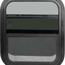 NOVINO RV Window for Trailer Camper,Vertical Sliding Replacement RV Window for Cargo Trailer Camper Utility Van Truck SUV,14" W x 16" H, Fit 15/16" or 1-3/8" Thick Wall,Allow Error 1/16",DOT Approved
