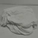 Mayfair Linen Luxury 100% Egyptian Cotton King Fitted Sheet Only - Premium 800 TC Hotel Quality Deep Pocket Cotton Fitted Sheet, Soft, Sateen Weave Bottom Sheet, Fits Mattress up to 18 in - White