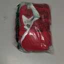 KYEESE Dog Coat Warm Pet Winter Puffer Coat with Leash Hole Windproof Dog Coats for Dogs Soft Pet Sweater for Cold Weather Waterproof Dogs Jacket with Fleece Lined Thick Pets Clothes with Pocket (Medium, Red)