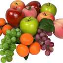Artificial Fruit Fake Simulation Fruit for Home Kitchen Party Photography Prop Wedding Decoration (12Pcs Mix)