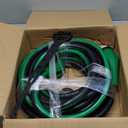 50 Amp 50 Feet RV Power Cord, Heavy Duty 6/3 + 8/1 Gauge STW 50A Generator Cord, NEMA 14-50P to SS2-50R LED Power Indicator Twist Lock for RV Trailer Camper and Generator to House, ETL Listed
