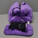 Zomaple Mastectomy Pillow - Post Surgery Pillow, Mastectomy Recovery Must Haves, Breast for After Heart Surgery, Reduction & Augmentation Patients Sleeping, Recovery Seatbelt Protection-Surgery Gift (Imperial Purple)