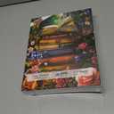 MINIWAN 1000 Piece Jigsaw Puzzle for Adults, Garden Whispers Stacked Books, 27.5 X 19.7 Inches
