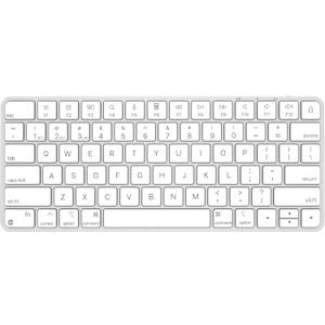 Wireless Keyboard for Mac, Bluetooth/2.4G USB Dual-Channel Connection, Multi Device, Mini Size, Rechargeable Bluetooth Keyboard for Mac Compatible with iMac, iPad, iPhone, MacBook Air/Pro
