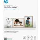 HP Advanced Photo Paper, Glossy, 65 lb, 8 x 10 in., 203 x 254 mm, 25 sheets (6J777A)