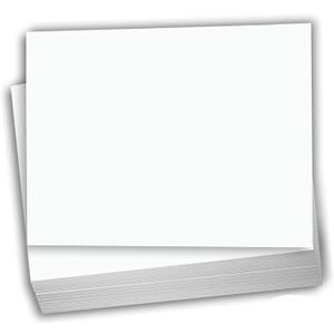 Blank Index Cards 6" x 9" Card Stock 65lb Cover White Cardstock Paper - 100 Pack