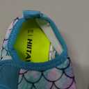 HIITAVE Kids Water Shoes Non-Slip Beach Swim Barefoot Quick Dry Aqua Pool Socks for Boys & Girls Toddler, size 9/10