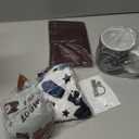 Vesici 5 Pcs Christmas Photographer Gift Set Camera Coffee Mug Keychains Socks Leather Embossed Refillable Notebook for Men Women Photo Lovers Photo Club Camera Encouragement Gift