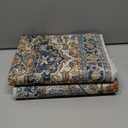 nunubaby Washable Pee Pads for Dogs, Stylish, Non-Slip and Leak-Proof Pee Pads. Reusable Potty Pads for Dogs for Crates and Floors.(Beige/Multi, 24" x48" )