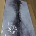 Pictures for Living Room Wall Decoration Black Wall Decor Dining Room Abstract Canvas Wall Art White Home Decor Black And Grey Office Artwork 20"x40"