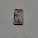 Compatible with iPhone 14 Case 6.1 inch, Thanksgiving Gnome Maple Leaves Pumpkin Phone Case Ultra Slim Thin Silicone Cover Anti-Scratch Shockproof Protective Rubber Case