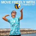 Kanu Surf womens Marina Upf 50+ Short Sleeved Active Rashguard & Workout Top (Blue, XS)