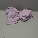 Fisoew Womens Crochet Cover Up 2 Piece Skirt Sets Sleeveless Crop Cardigan Tank Tops Swim Coverup Set (Medium, Purple Blue)