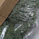 6FT Faux Cedar Garland, Real Touch Christmas Cypress Garland, Realistic Pine Cypress Bendable Branches for Mantel Decor Fireplace Staircase Table Centerpiece Indoor Outdoor Holiday Winter Decor