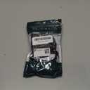 YAODHAOD Dog Shoes for Small Dogs, Puppy Dog Boots & Paw Protector for Winter Snowy Days, Anti-Slip Sole Dog Booties for Indoor Hardwood Floor 4PCS (Black,Size: 7)