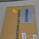 LAMU Lazy Susan Organizer 14.56''x11'' for Refrigerator Organizers and Storage Fridge Organization, Turntable Condiment Organizer for Kitchen, Table Top, Cabinet, Pantry, Countertop, 1 Pack