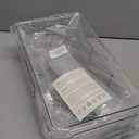 vacane Plastic Pantry Organization and Storage Bins with Removable Dividers, Pantry Organization Refrigerator Organizer Bins, Cabinet Organizers, 2 Pack 13.8" XL