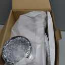 FEITON Bathroom Fan with Light Exhaust Fan Ceiling Mount Vent Fan Light Combo, 30W, 110V, 110 CFM 1.0 Sones, Square Quiet Ventilation Fan with LED Light