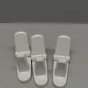 Door Lever Lock (3 Pack) Prevents Toddlers from Opening Doors. 3.25" L * 1.5" W * 4.5" H Easy One Hand Operation for Adults. Durable ABS with 3M Adhesive Backing. Simple Install, No Tools Needed.