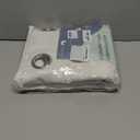 Natural Cream Linen Curtains 100 Inch Length 2 Panels for Living Room Bedroom, Light Filtering Sheer Curtains 100 Inches, Modern Farmhouse Grommet Semi Sheer Soft Privacy Drapes