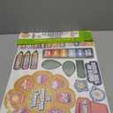 Eureka 847849 S'cool Era Calendar Classroom Bulletin Board Set for Teachers, Multicolor, 100 Pieces