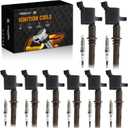 maXpeedingrods DG521 Ignition Coil Pack and Spark Plugs for Ford F150 F250 F350 Explorer Mustang 2008-2010, Expedition F450 F550 F650 F750 F53 F59, for Lincoln Navigator 2008-2014 8PCS Coils Kit D509