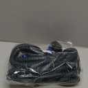 Flexi Hose Expandable Garden Hose with 8 Function Nozzle, 50FT - Lightweight Retractable Garden Hose, Water Hose - No-Kink Flexibility, 3/4 Inch Solid Brass Fittings and Double Latex Core