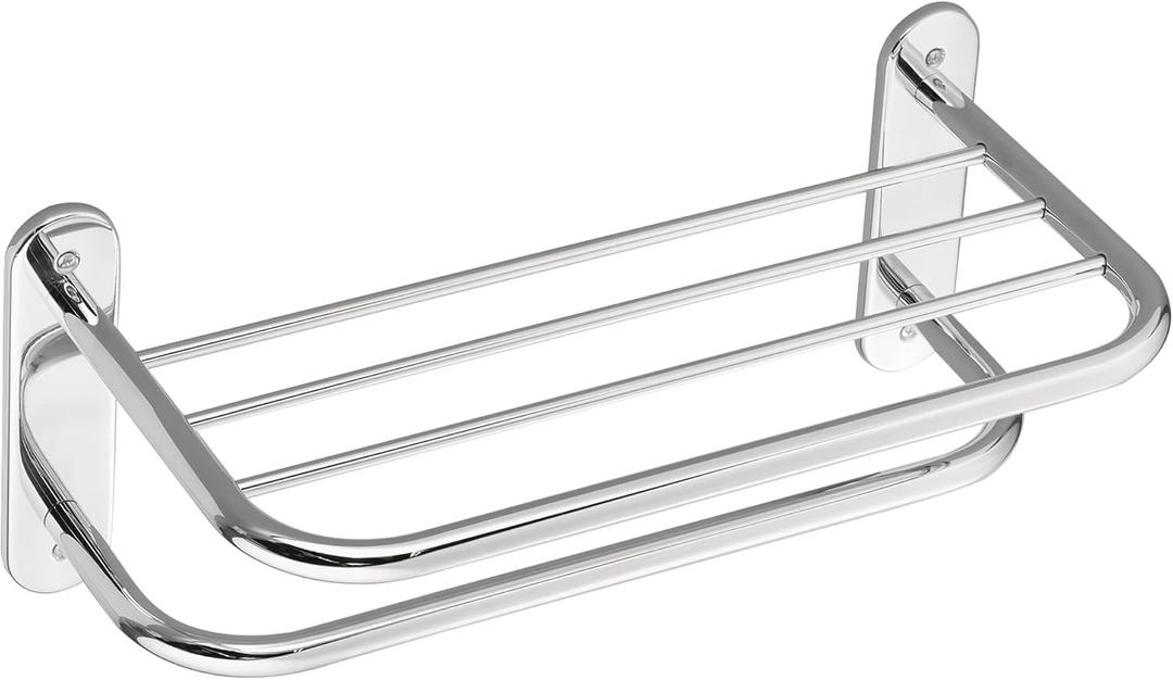 Moen 5207-181CH Donner Commercial 18-Inch Towel Bar with Shelf, Chrome