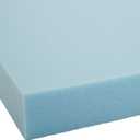 Amazon Basics Twin Mattress Topper, Cooling Gel-Infused, CertiPUR-US Certified, 2 Inches, Blue