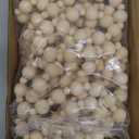 2 Pcs/ 14.4 Feet Christmas Wooden Beads Garland Xmas Wooden Tree Beads Rustic Round Craft Decorative Christmas Tree Farmhouse Decor Boho Vintage Garland for Decoration Supplies(Wood)