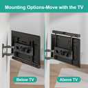 WALI Sonos Arc TV Mount for Sonos Arc & Sonos Arc Ultra, Soundbar Mounting Bracket up to 22 lbs, 2 Installation Under or Above TV, Hidden Design, Hardware Kit Included