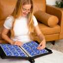 3D Relief Card Binder 900 Pockets | Embossed TCG Binder 9-Pocket with Zipper | Premium PU Leather Trading Card Album for MTG, Baseball, Football | Boys & Girls Gift | Waterproof | 50 Sleeves