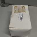 Sea Team Clear Glass Icicles Drops Ornaments for Christmas Tree Decorations, 3.9-5.9 inches, Set of 36