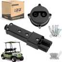 10L0L Golf Cart MAC DC 48V Charger Plug Powerwise Receptacle Kit for Yamaha G19 G22 Electric Model OEM# JR1-H6181-02-00 JR1-H235A-00