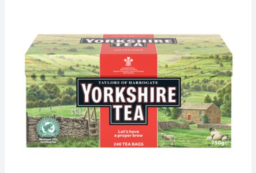 Yorkshire Tea – US – Taylors of Harrogate, 240 Yes Bags, Best By: 09/2026
